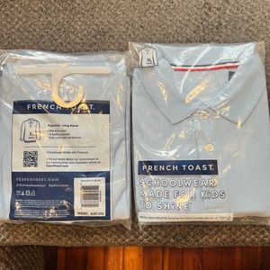 FRENCH TOAST SCHOOLWEAR LONG SLEEVE SHIRT FOR KIDS